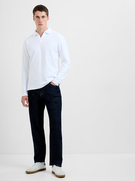 Long Sleeve Ottoman Trophy Neck Shirt