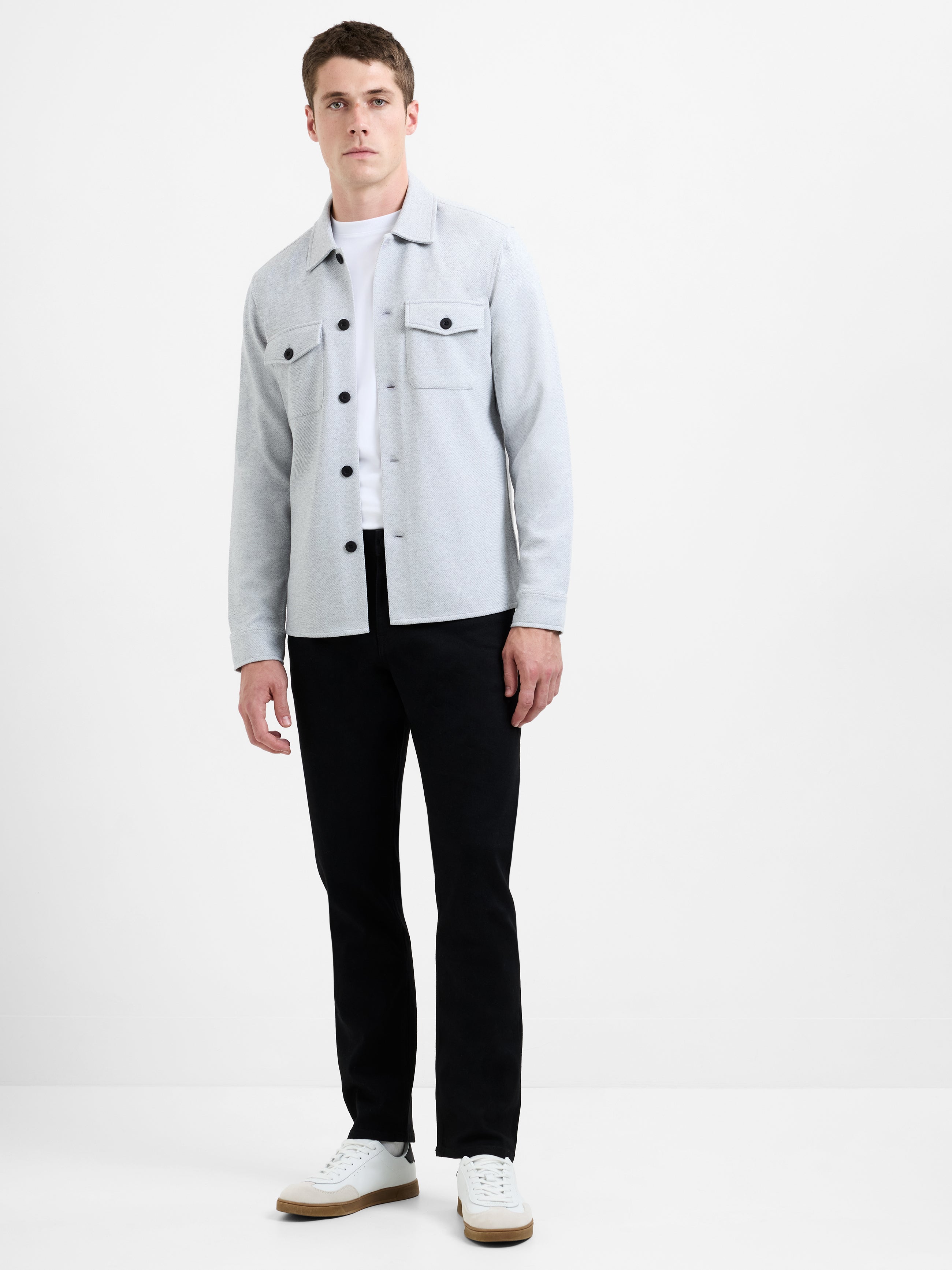 Canvas Jersey Overshirt