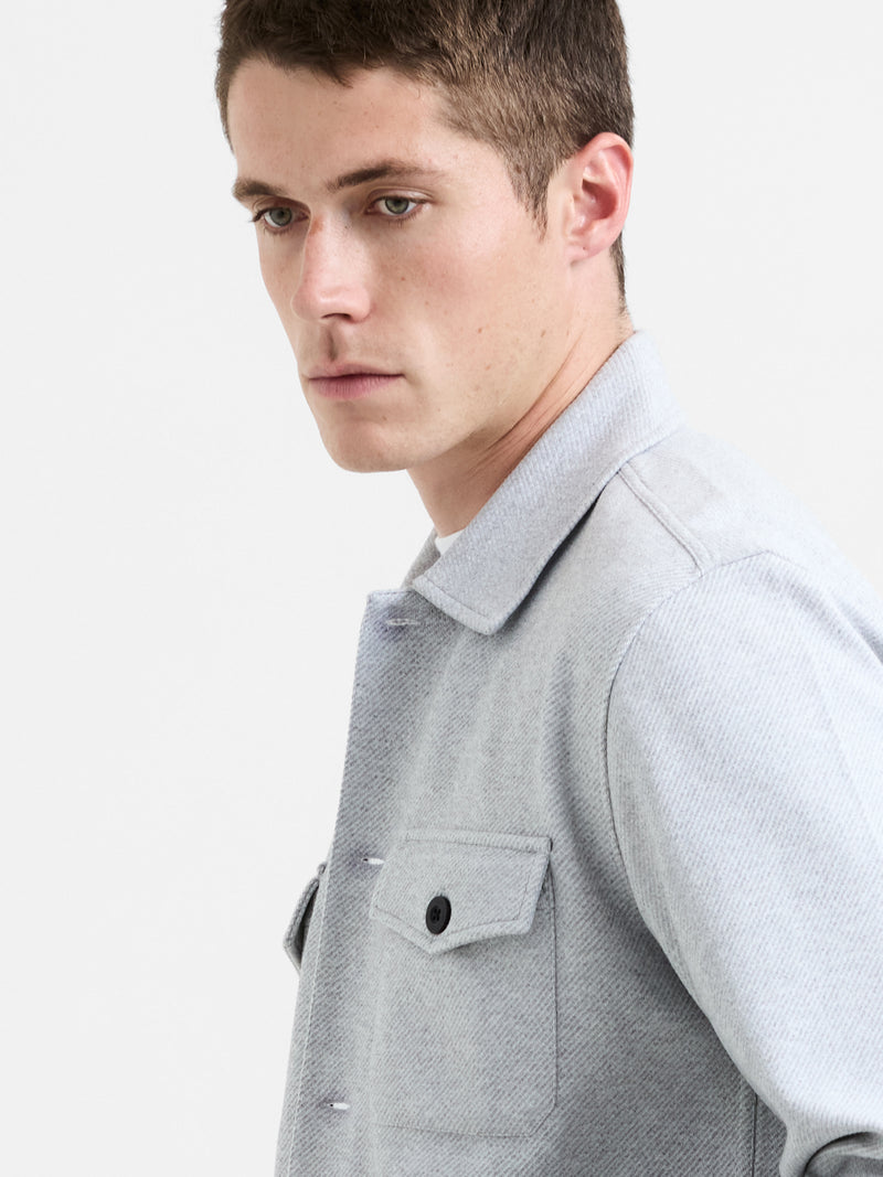 Canvas Jersey Overshirt
