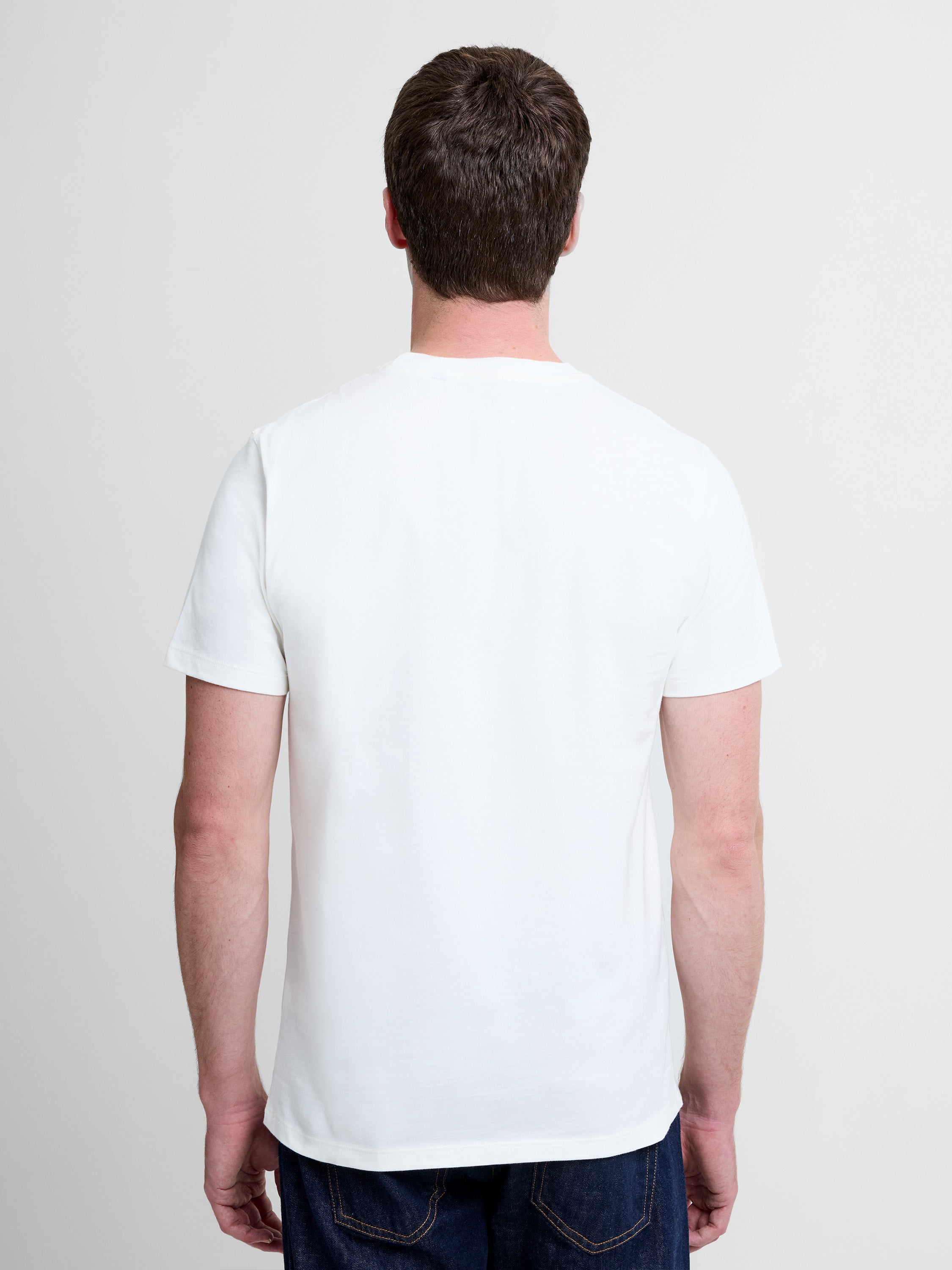 Geo Lined Organic Graphic T-Shirt