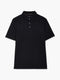 Short Sleeve Diagonal Stripe Polo Shirt