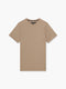 Extended Yoke Textured T-Shirt