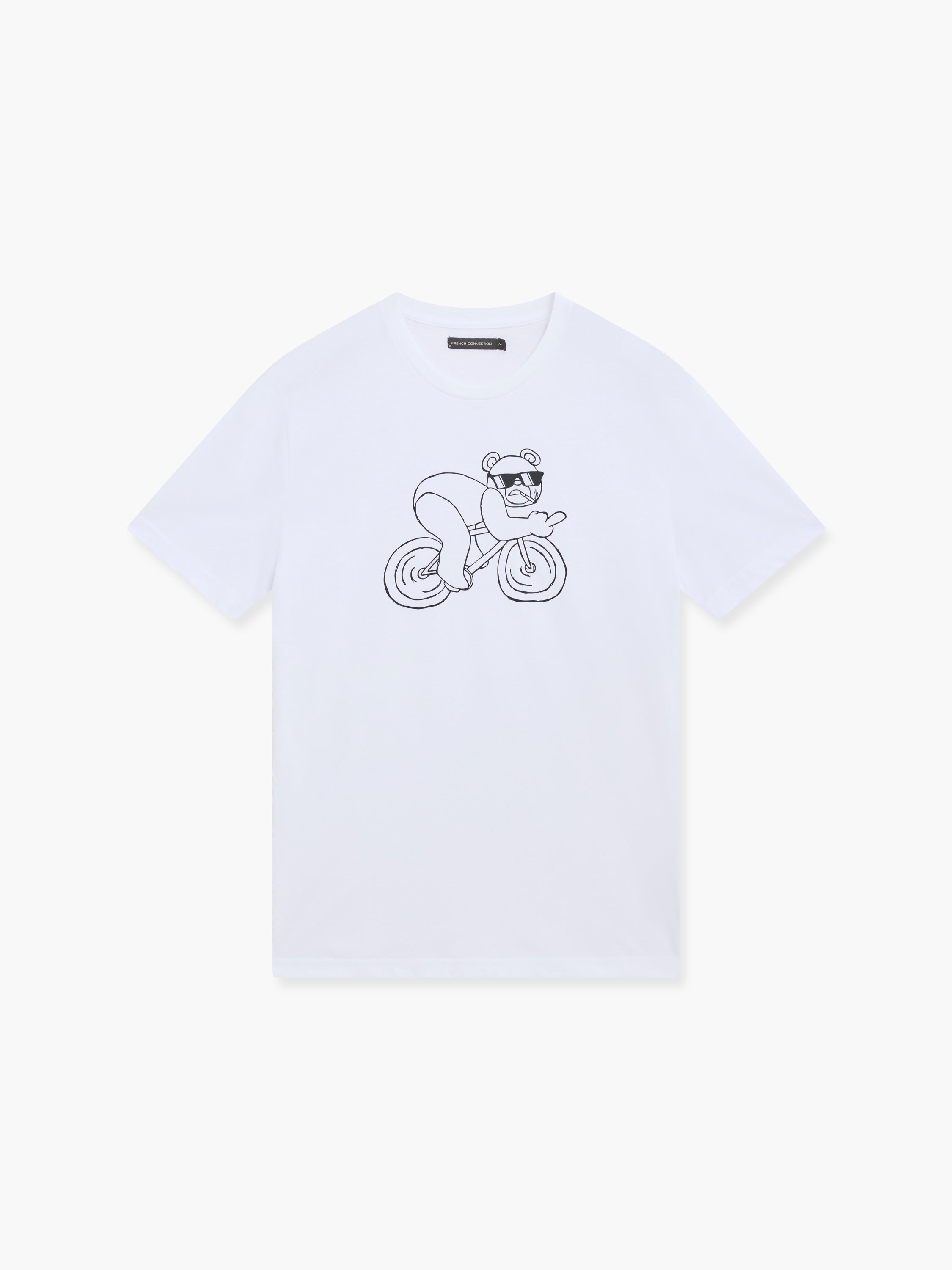 Bike Rude Bear T-Shirt