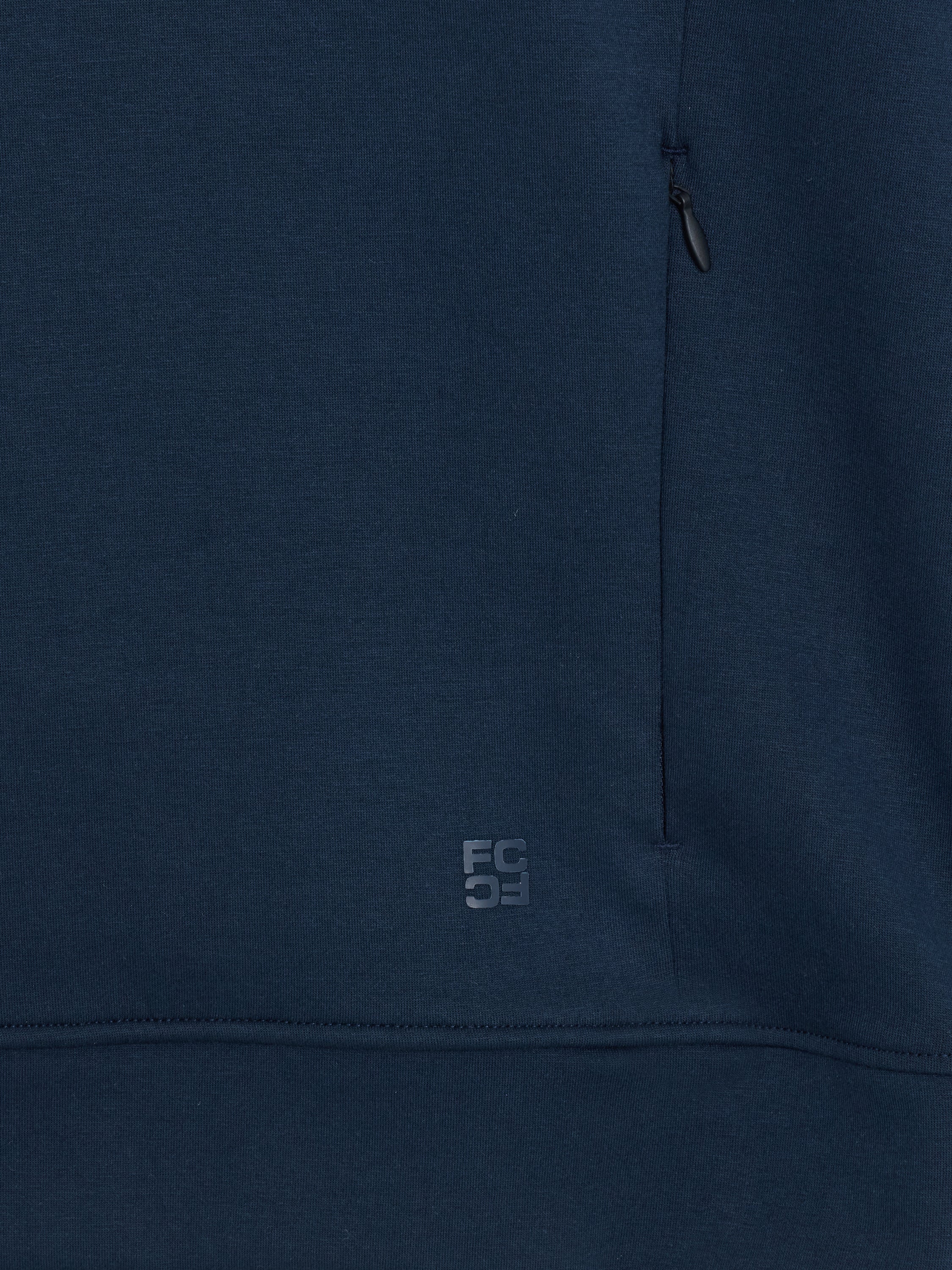 Smart Navy Drawstring Hoodie