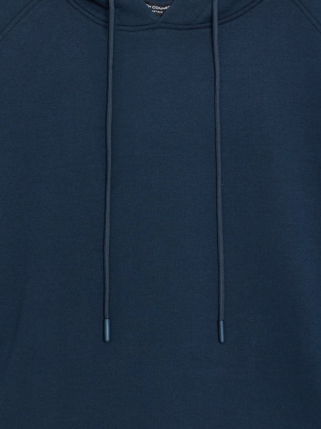 Smart Navy Drawstring Hoodie