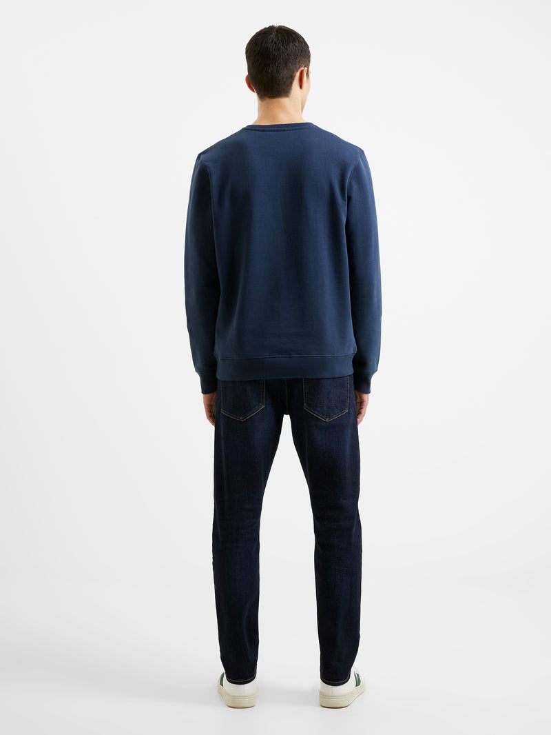 Blockdown Crewneck Jumper Dark Navy | French Connection UK