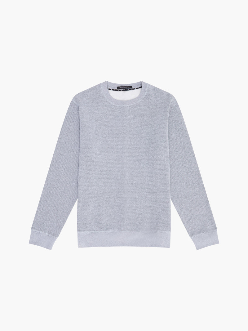 Textured Crew Sweatshirt
