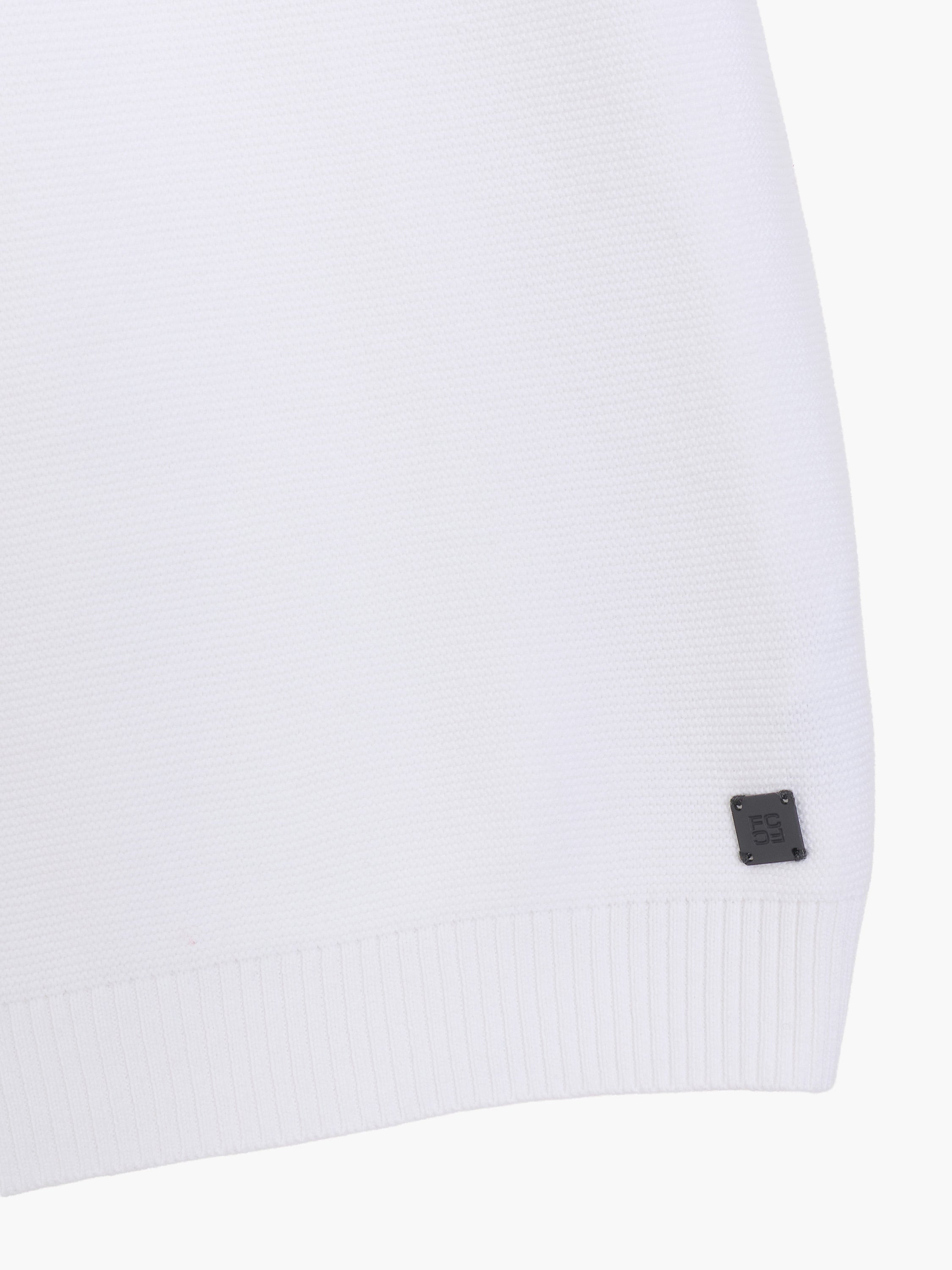 Short Sleeve Solid Trophy Knit Polo Shirt