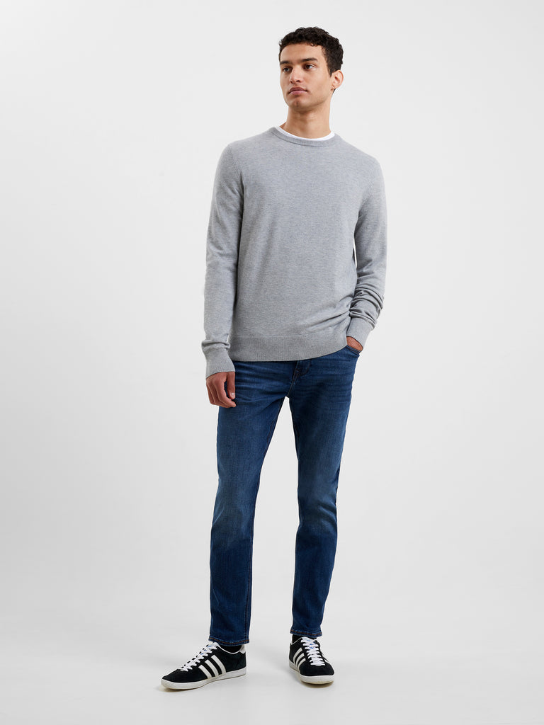 Supersoft Crew Jumper Light Grey Mel | French Connection UK