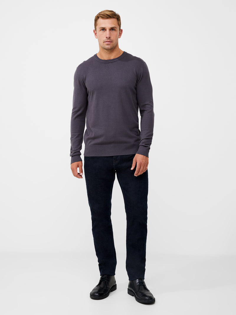 Crew Neck Sweatshirt Forged Iron | French Connection UK