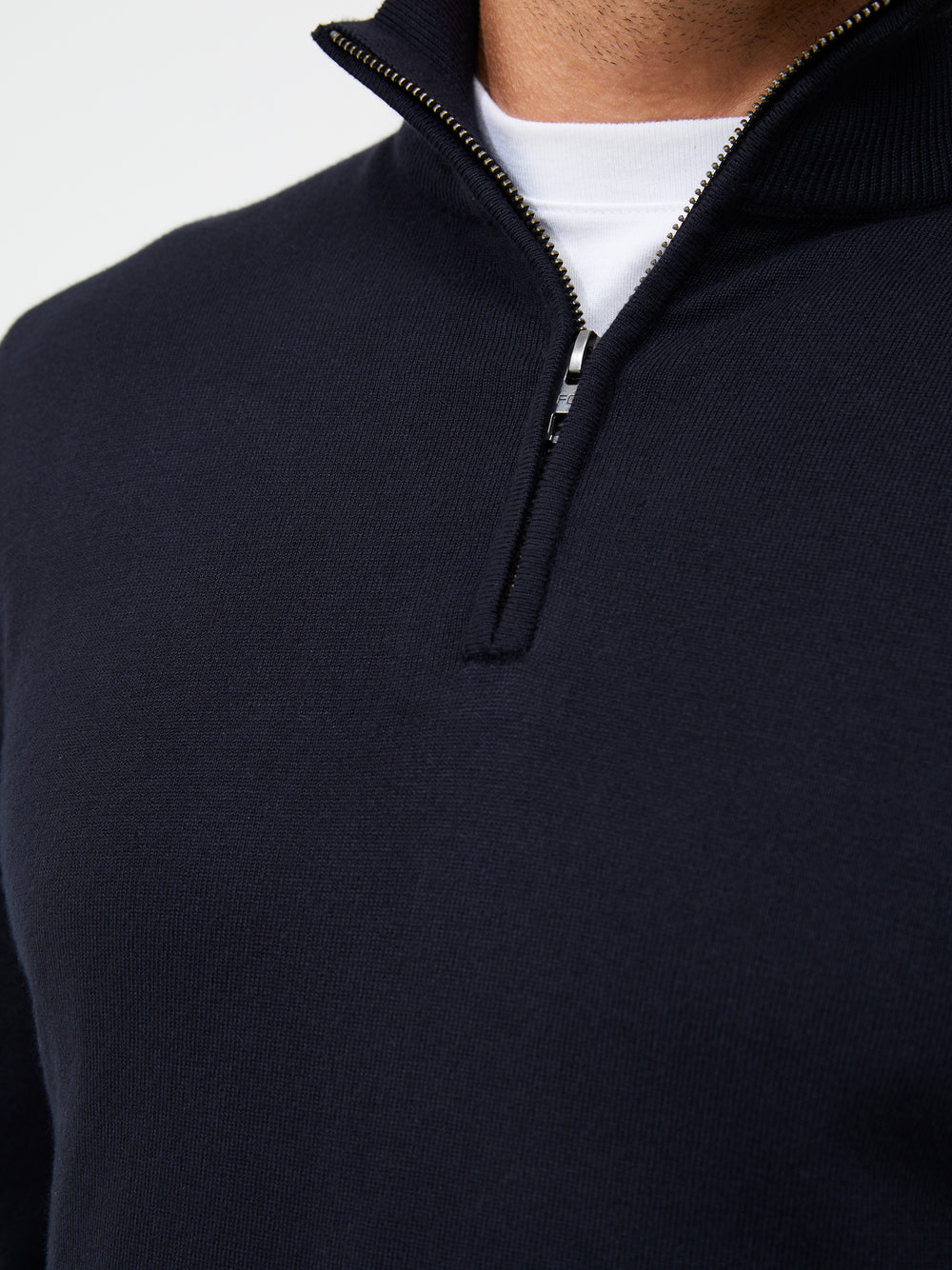 Half Zip Sweatshirt Dark Navy | French Connection UK