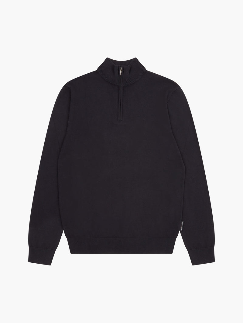 Half Zip Sweatshirt Dark Navy | French Connection UK