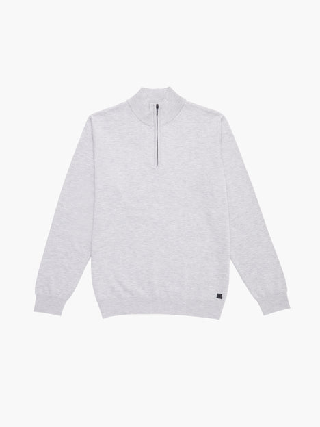Half Zip Knitted Jumper
