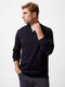 Half Zip Knitted Jumper