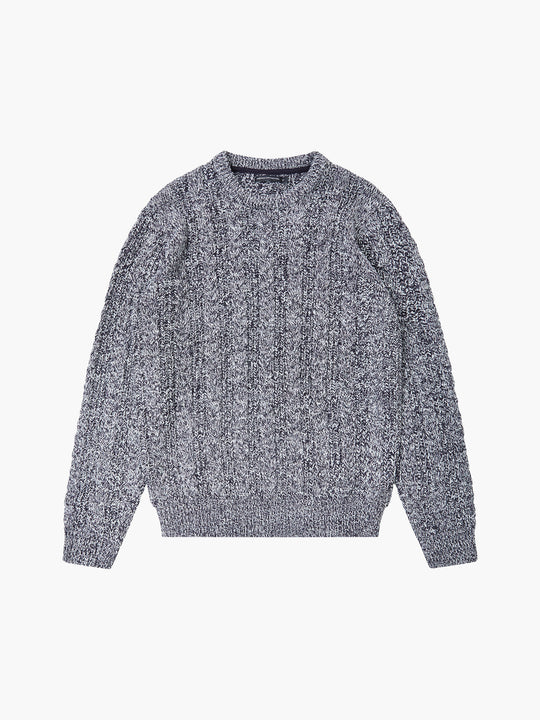Cable Knit Crew Neck Jumper