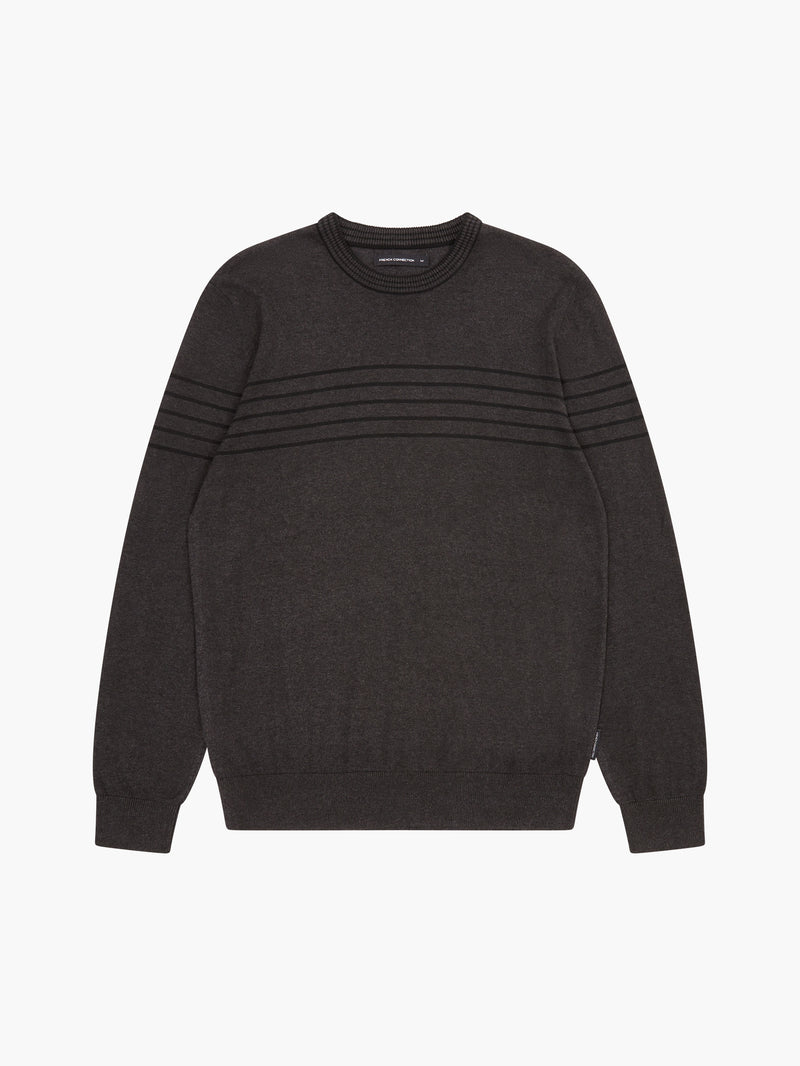 Stripe Crew Neck Sweatshirt