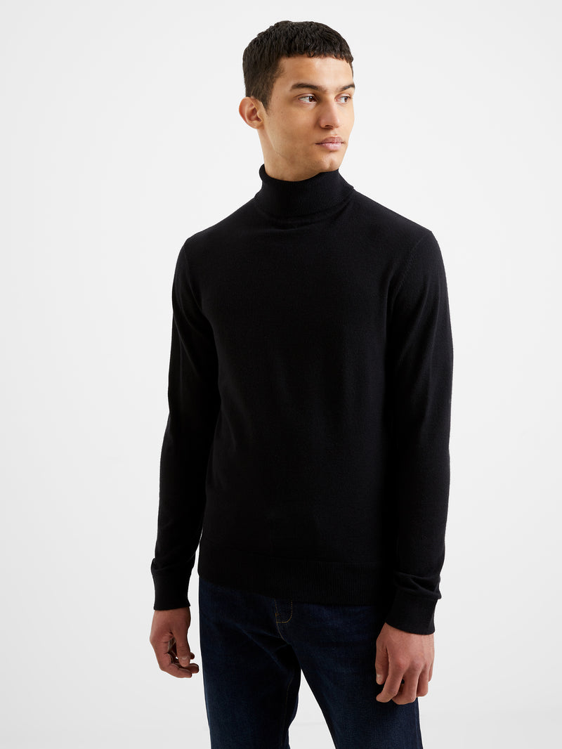 Supersoft Roll Neck Jumper Black | French Connection UK