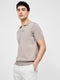 Short Sleeve Trophy Knit Polo Shirt