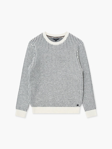 Crew Neck Degrade Jumper