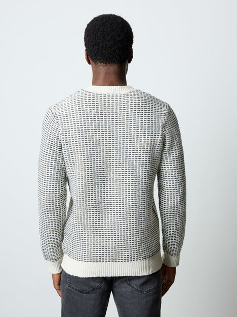 Crew Neck Degrade Jumper