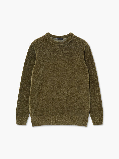 Chenille Crew Neck Jumper