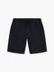 Black Linen Drawstring Shorts