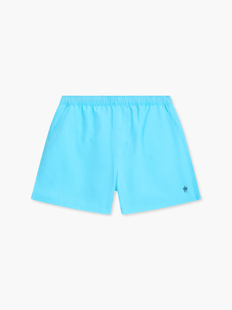 Aqua Contrast Swim Shorts