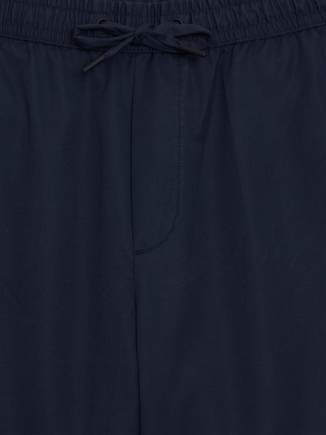 Casual Comfort Drawstring Navy Shorts