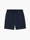 Casual Comfort Drawstring Navy Shorts