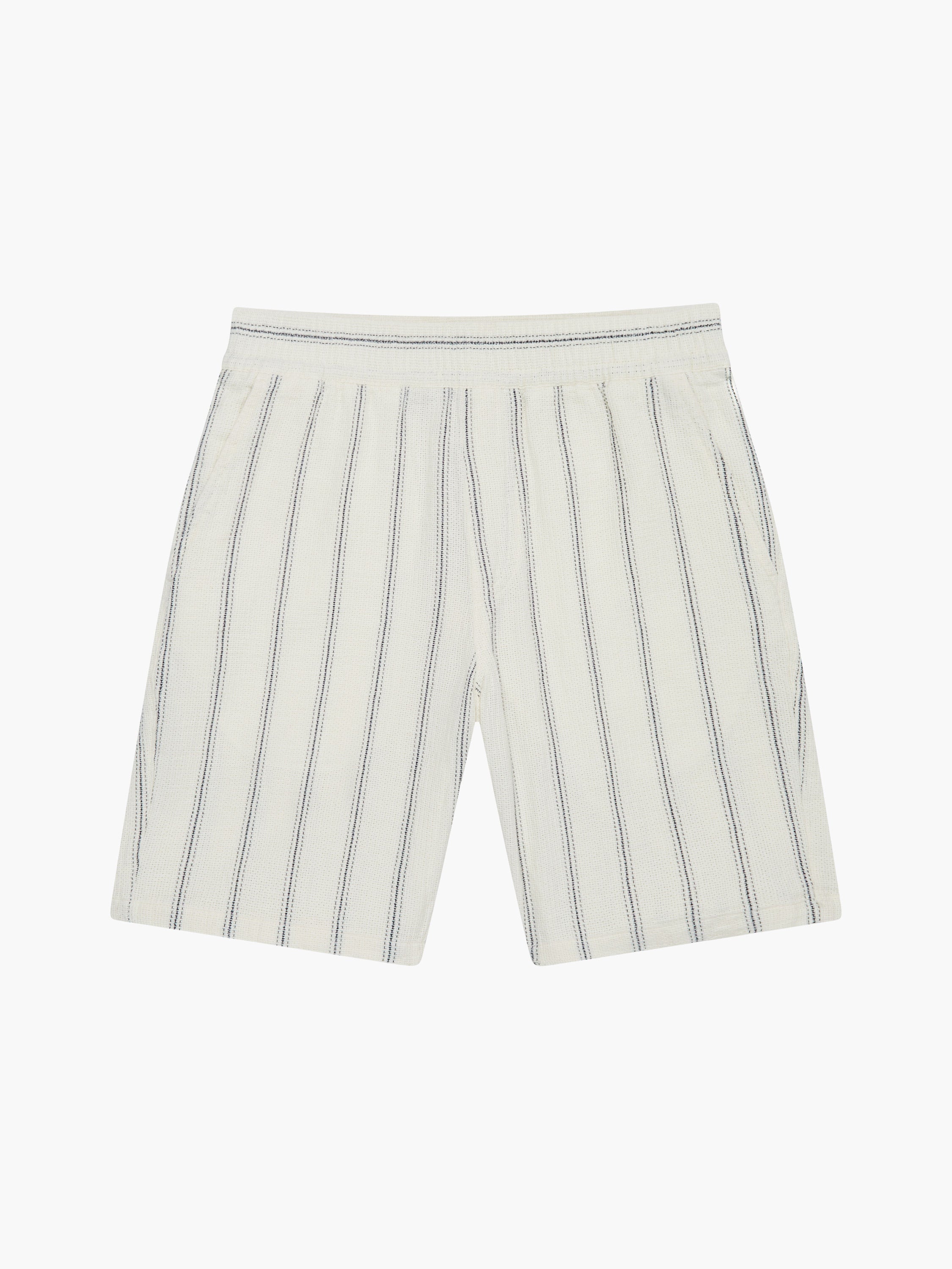 Knitted Stripe Shorts
