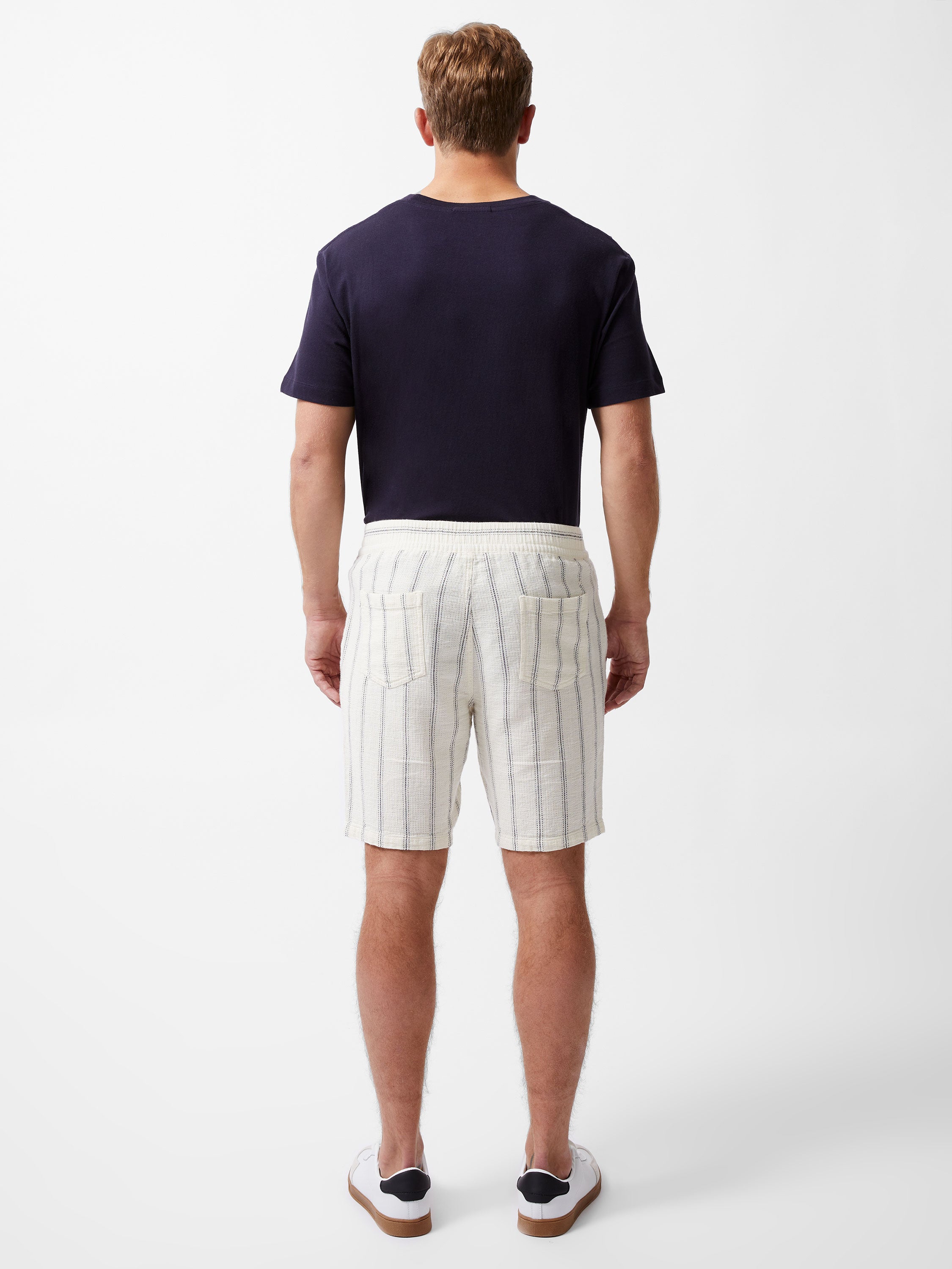 Knitted Stripe Shorts
