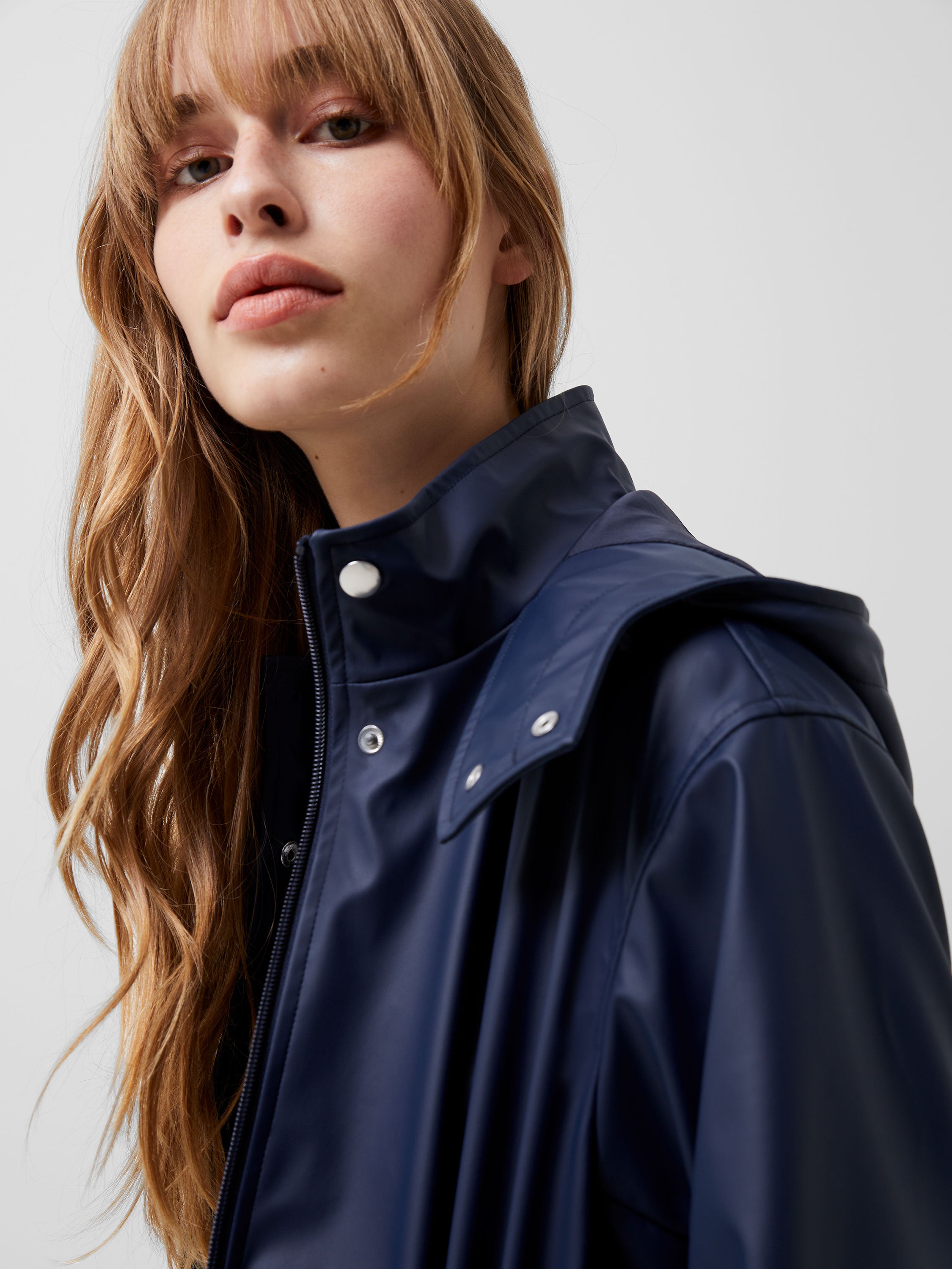 French connection rain jacket outlet