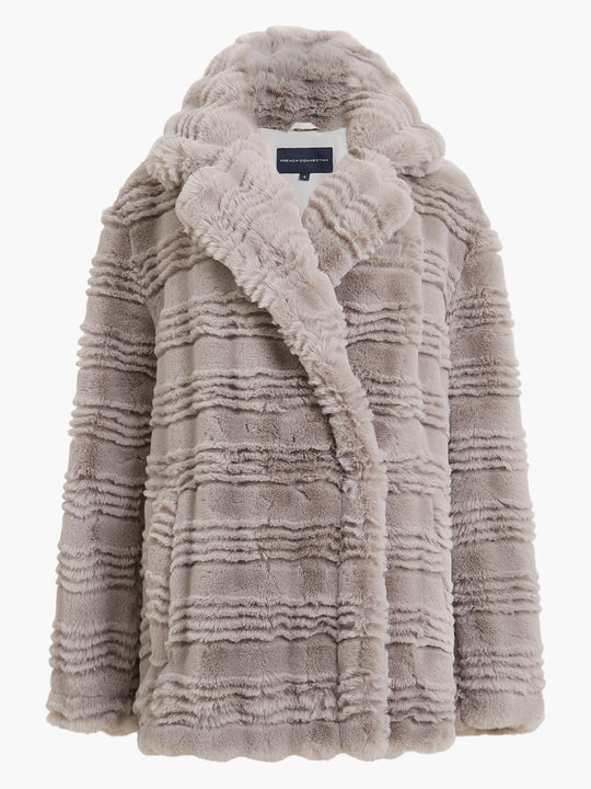 Daryn Faux Fur Short Coat