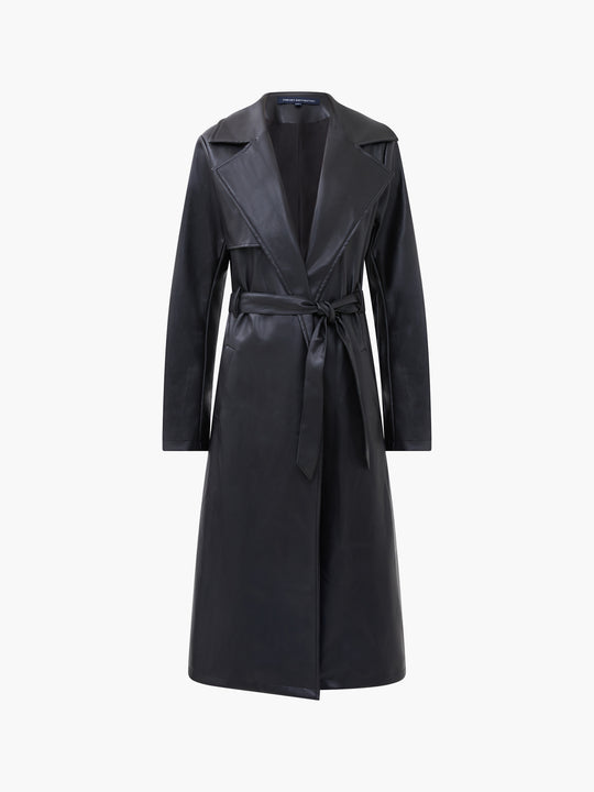 PU Trench Coat