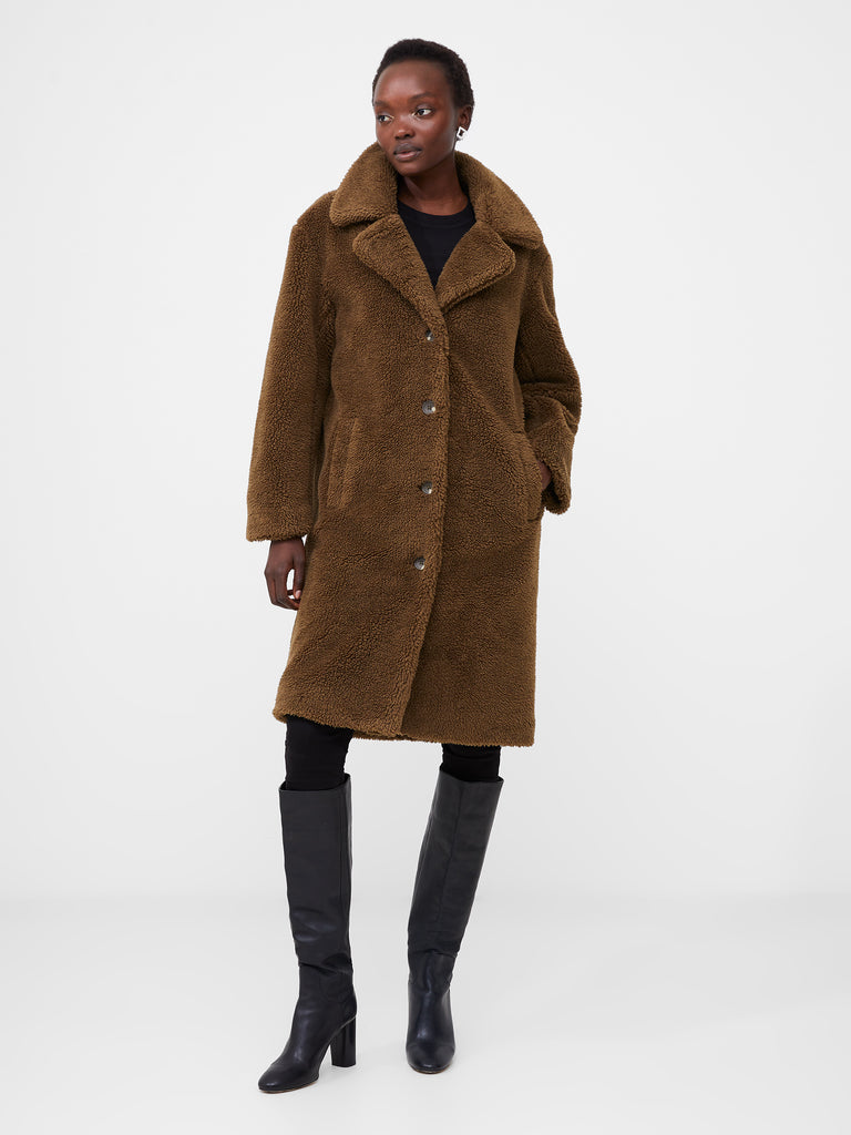 Borg Peacoat Beech | French Connection UK