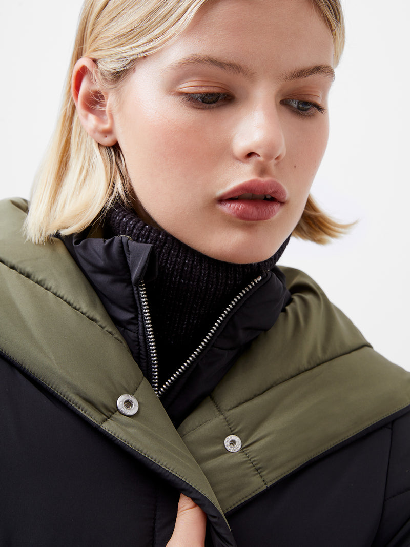 French connection khaki coat online