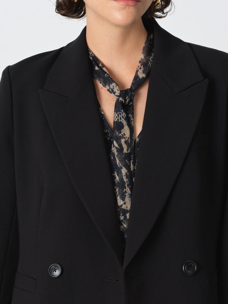 Azra Twill Structured Coat