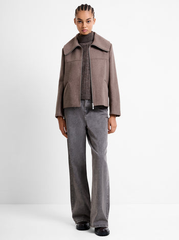 Devita Wool Collared Coat