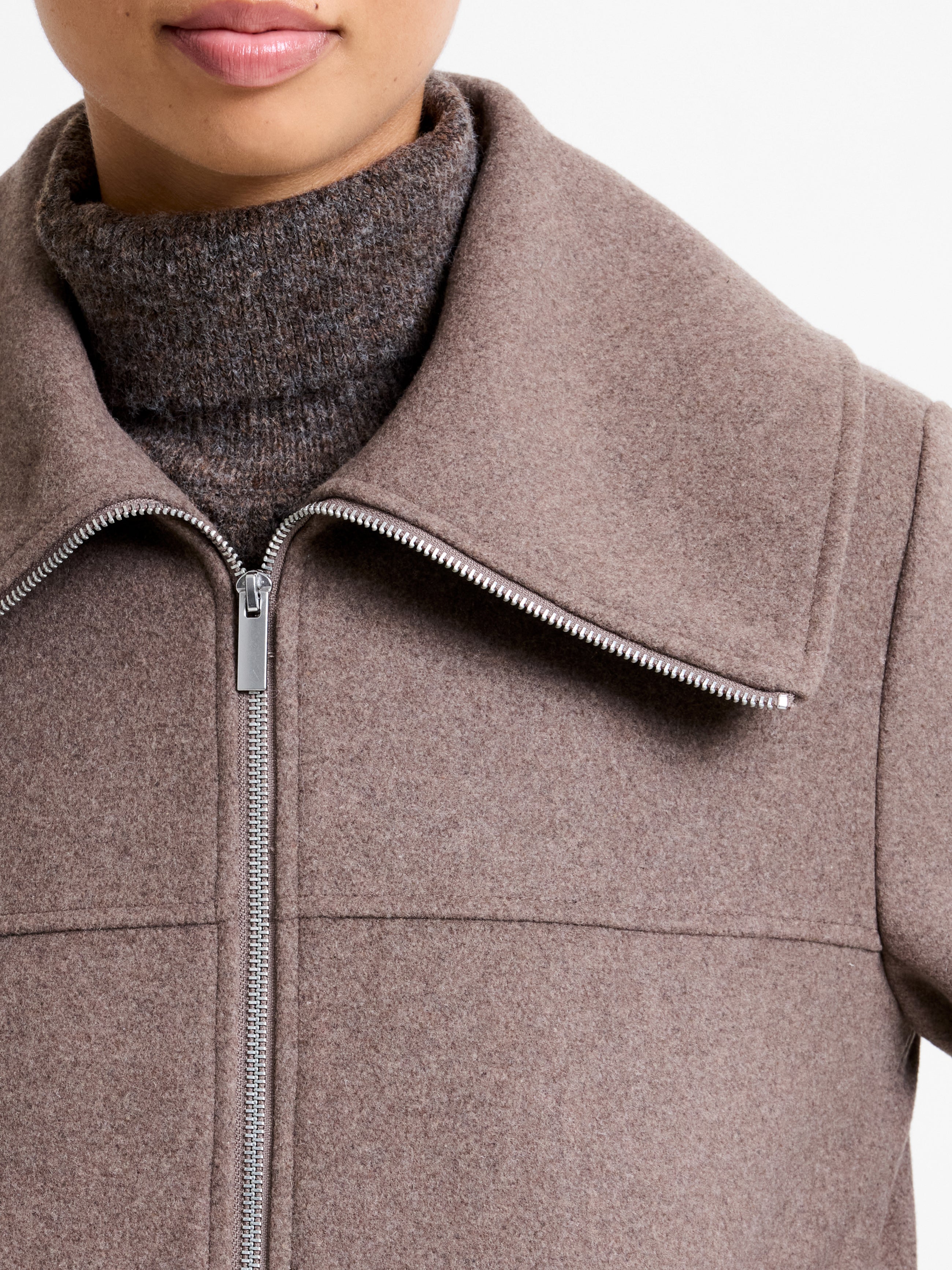 Devita Wool Collared Coat