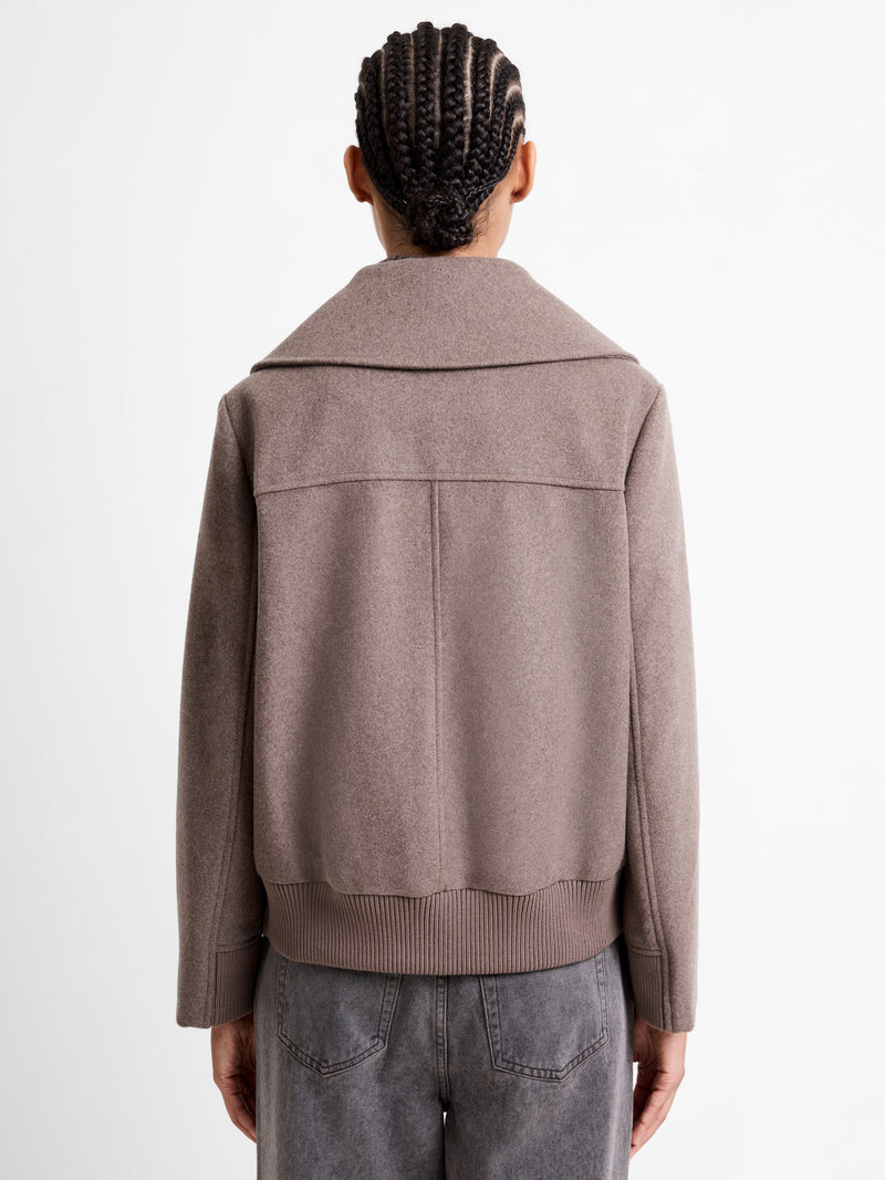Devita Wool Collared Coat