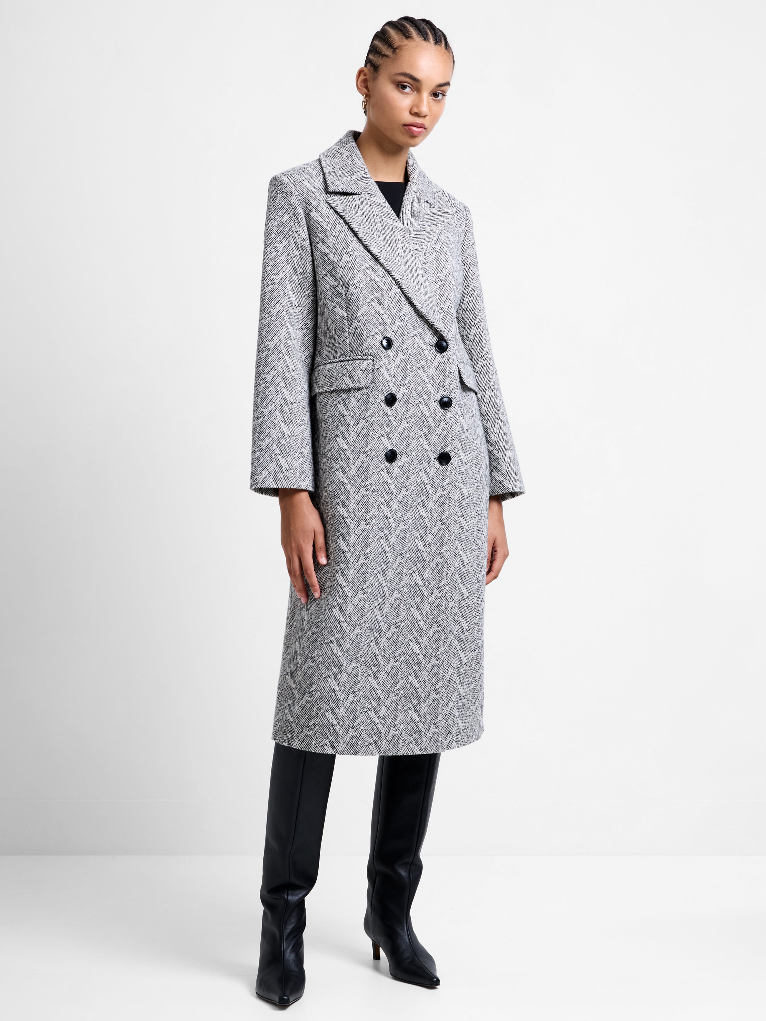 Lowen Wool Double Breasted Coat