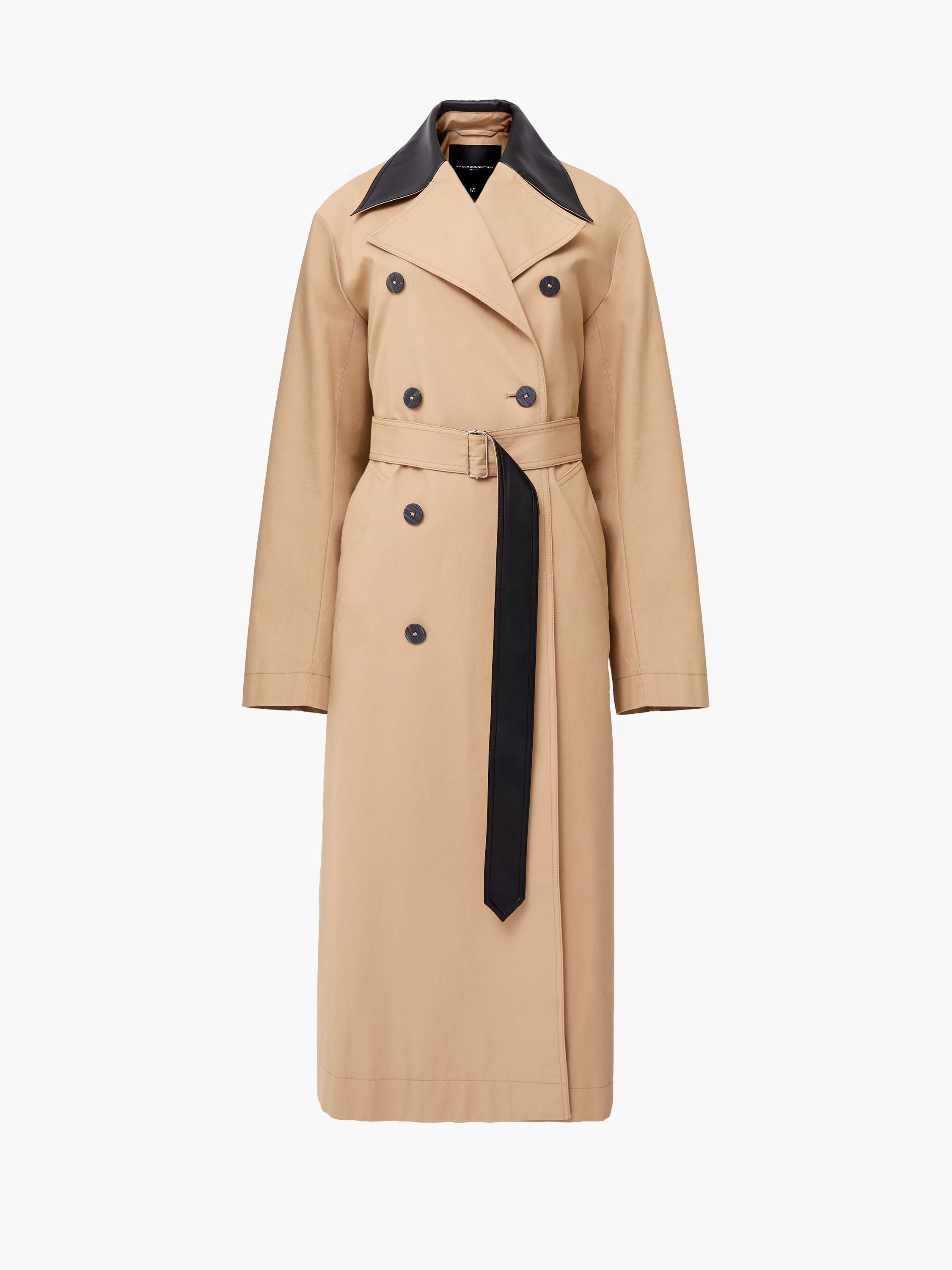 Dasha Cotton Twill Trench Coat