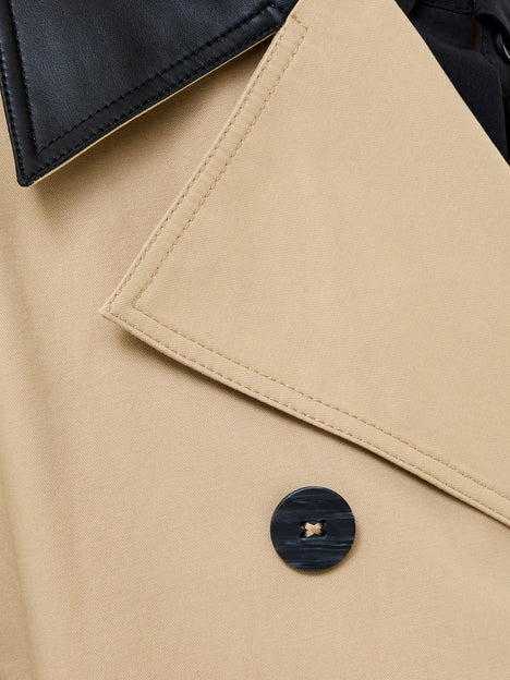 Dasha Cotton Twill Trench Coat