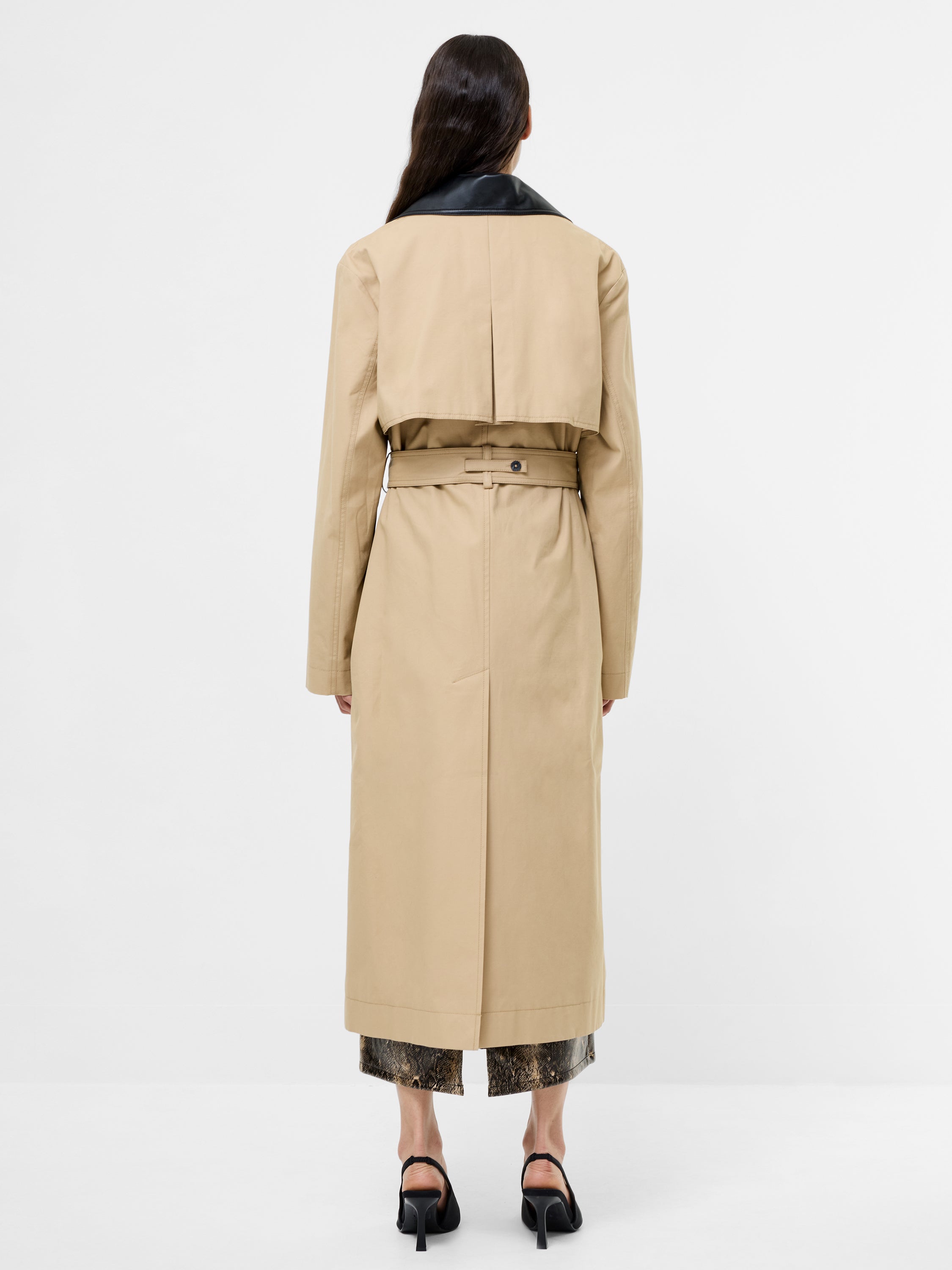 Dasha Cotton Twill Trench Coat