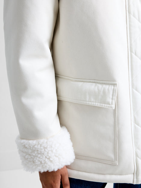 Solise Cotton Faux Fur Coat