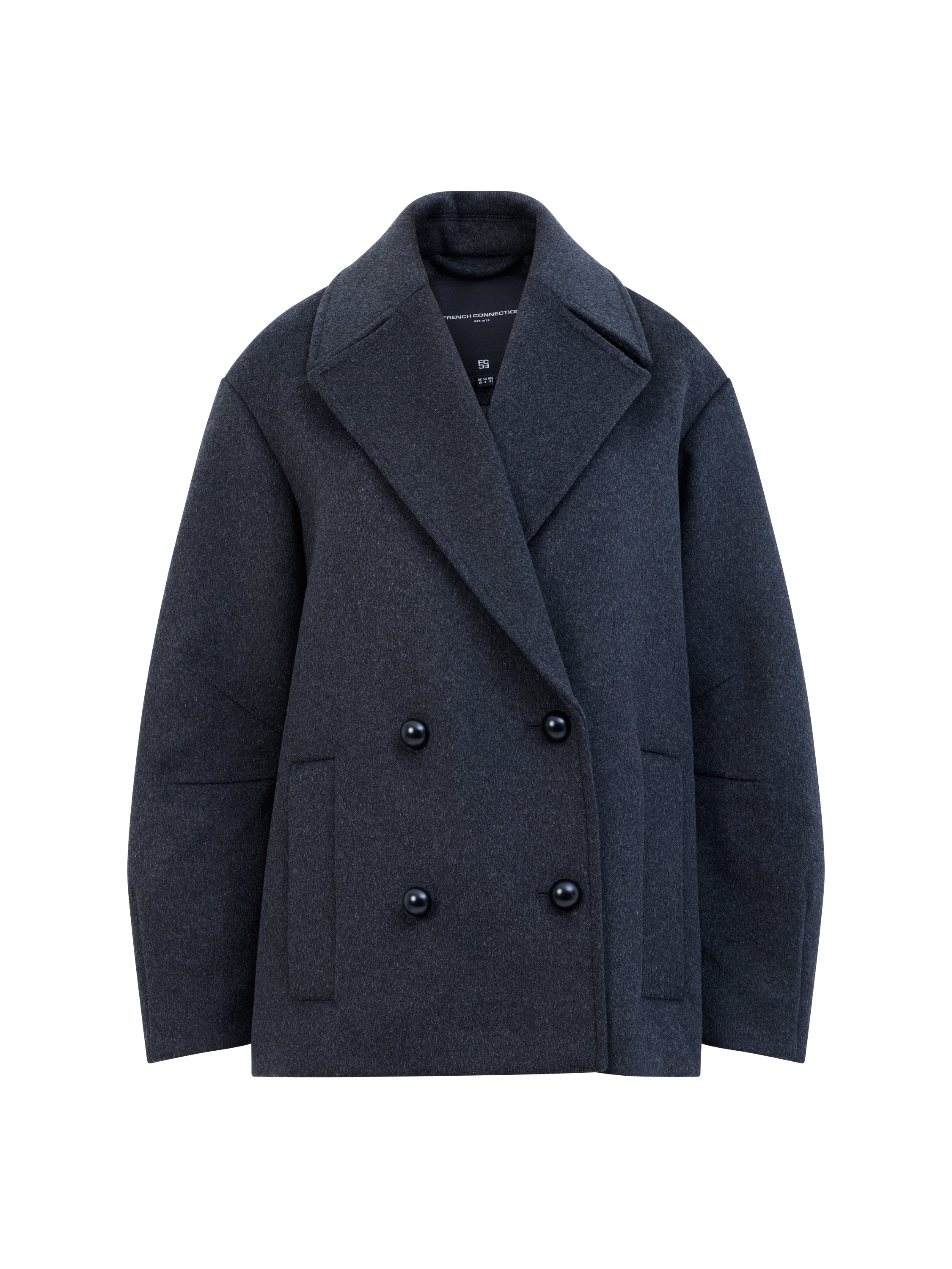Adele Wool Pea Coat