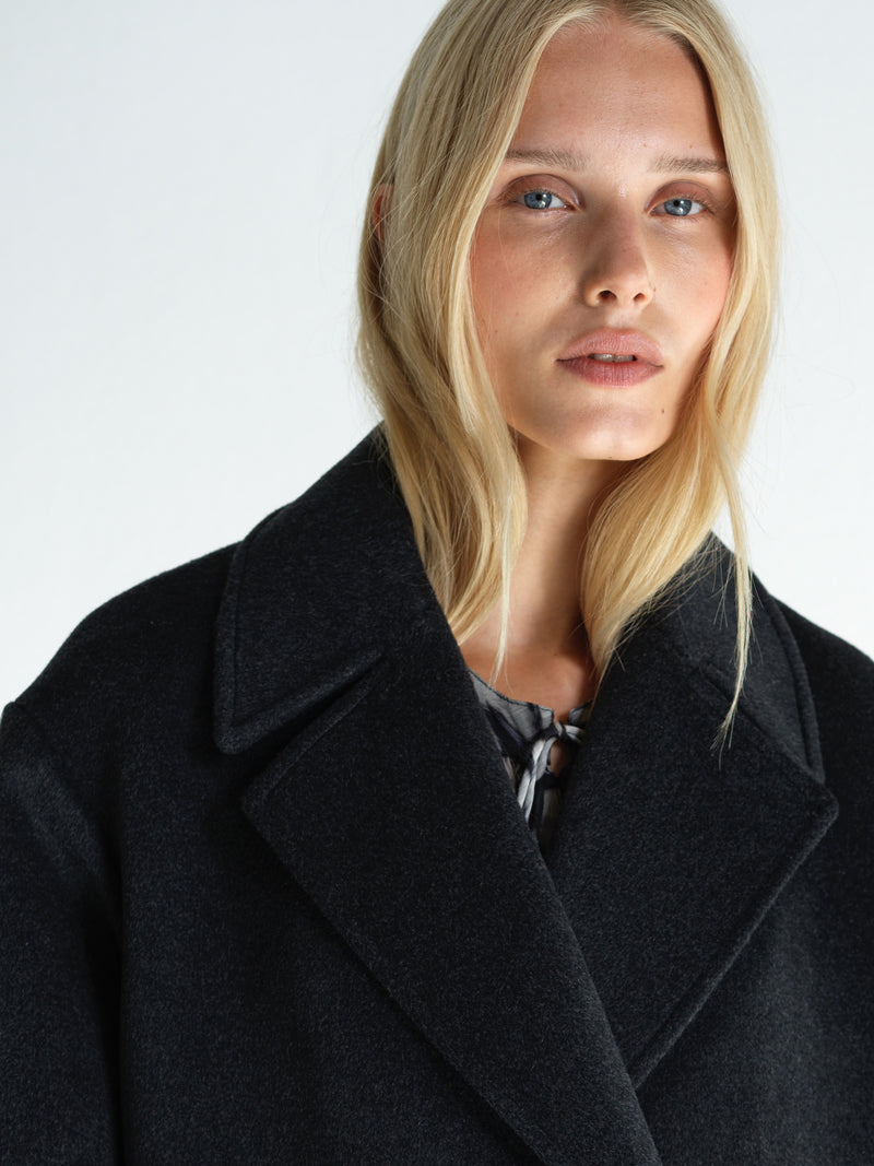 Adele Wool Pea Coat