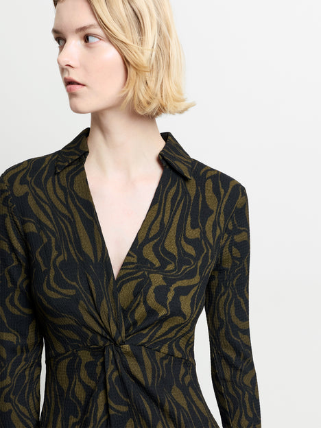 Zaria Textured Dress