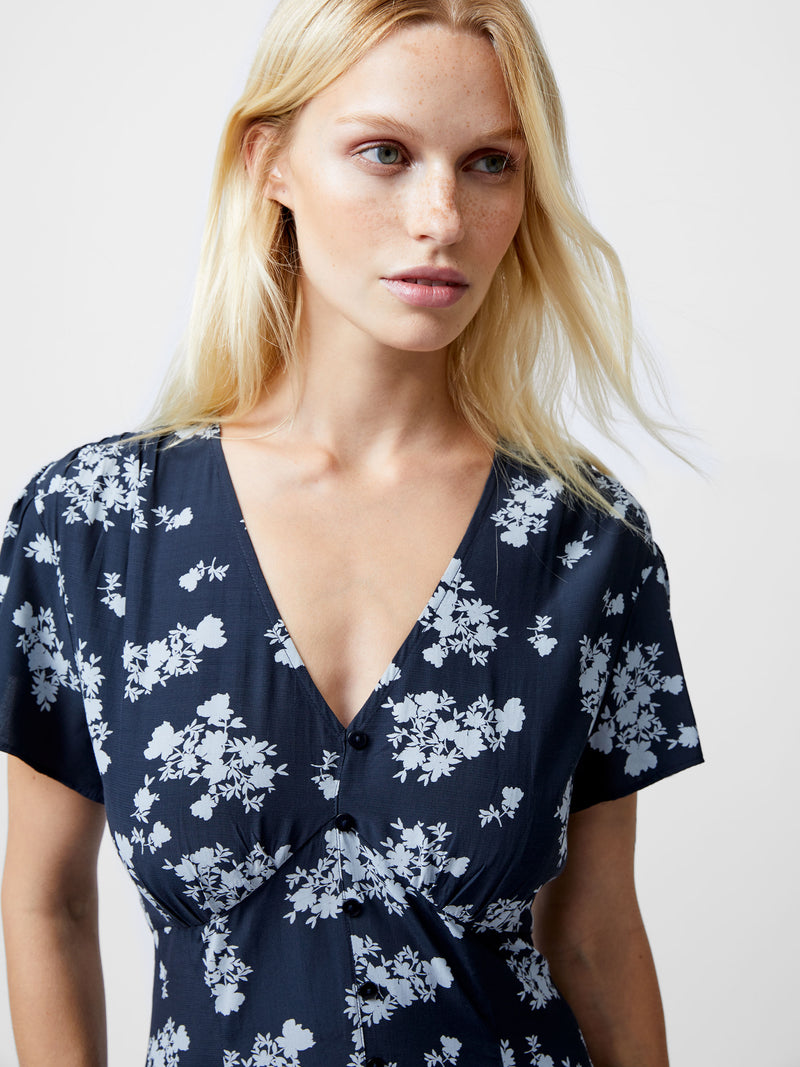 Raquel S/s V Nk Dress