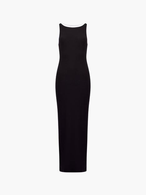 Rassia Slash Neck Dress